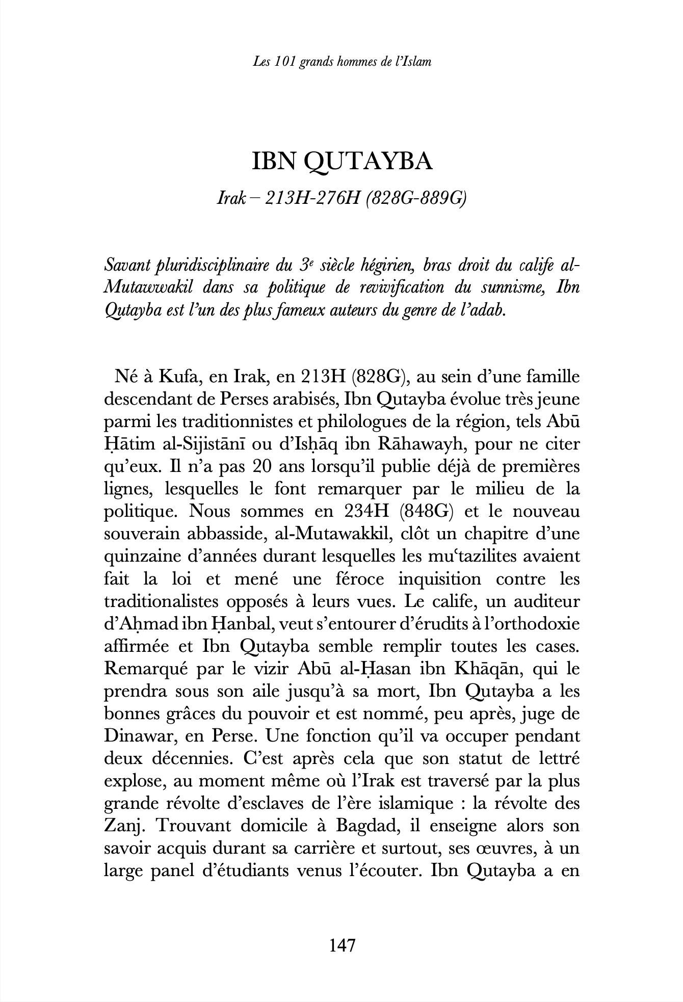 Les 101 grands hommes de l'Islam - Renaud K. - Sarrazins – Image 9