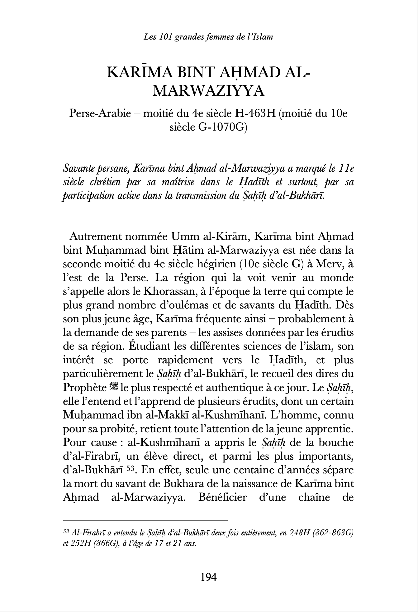 Les 101 grandes femmes de l'Islam - Renaud K. - Sarrazins – Image 9