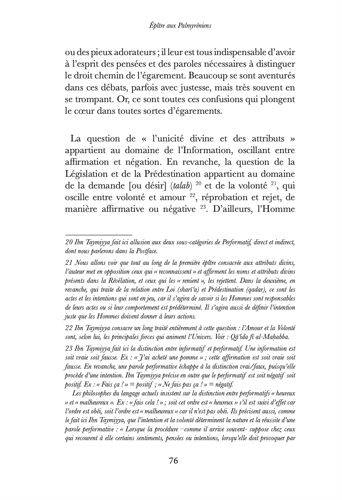 Épître aux Palmyréniens - XVeH / Ibn Taymiyya - Sarrazins – Image 6