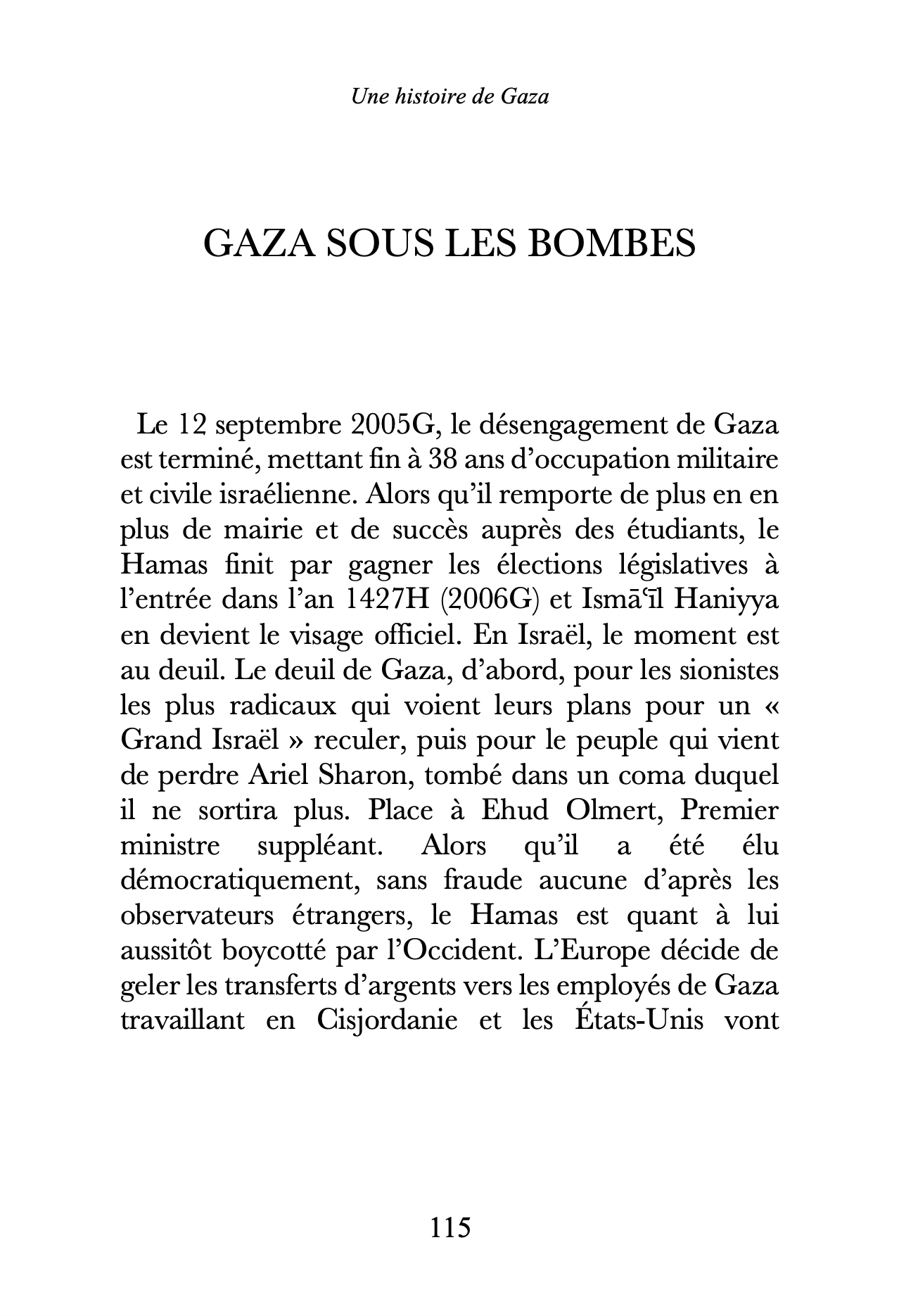 Une histoire de Gaza - Renaud K. - Sarrazins – Image 8