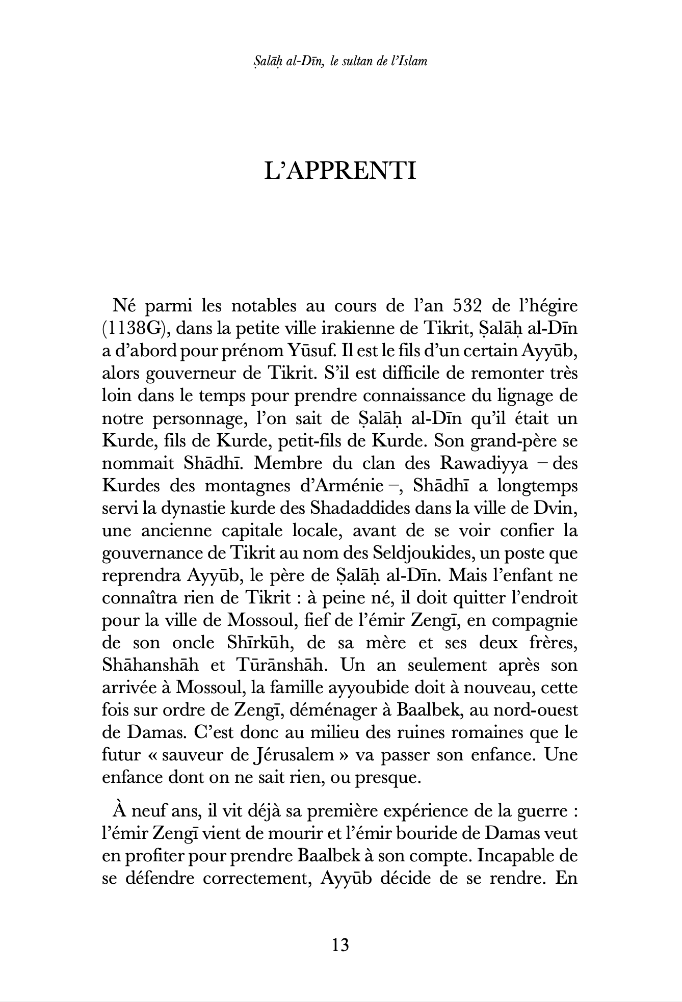 Salah al-Din, le sultan de l'Islam - Renaud K. - Sarrazins – Image 4