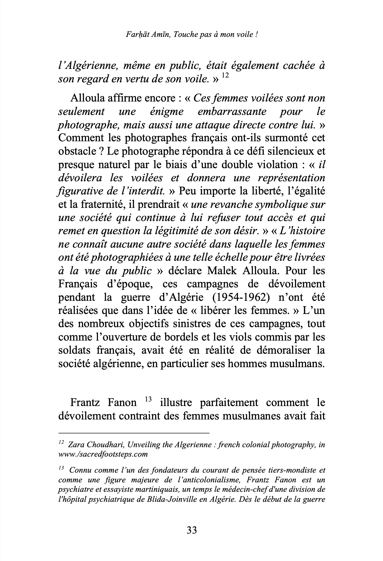 Touche pas à mon voile - Farhat Amin - Anissa – Image 6