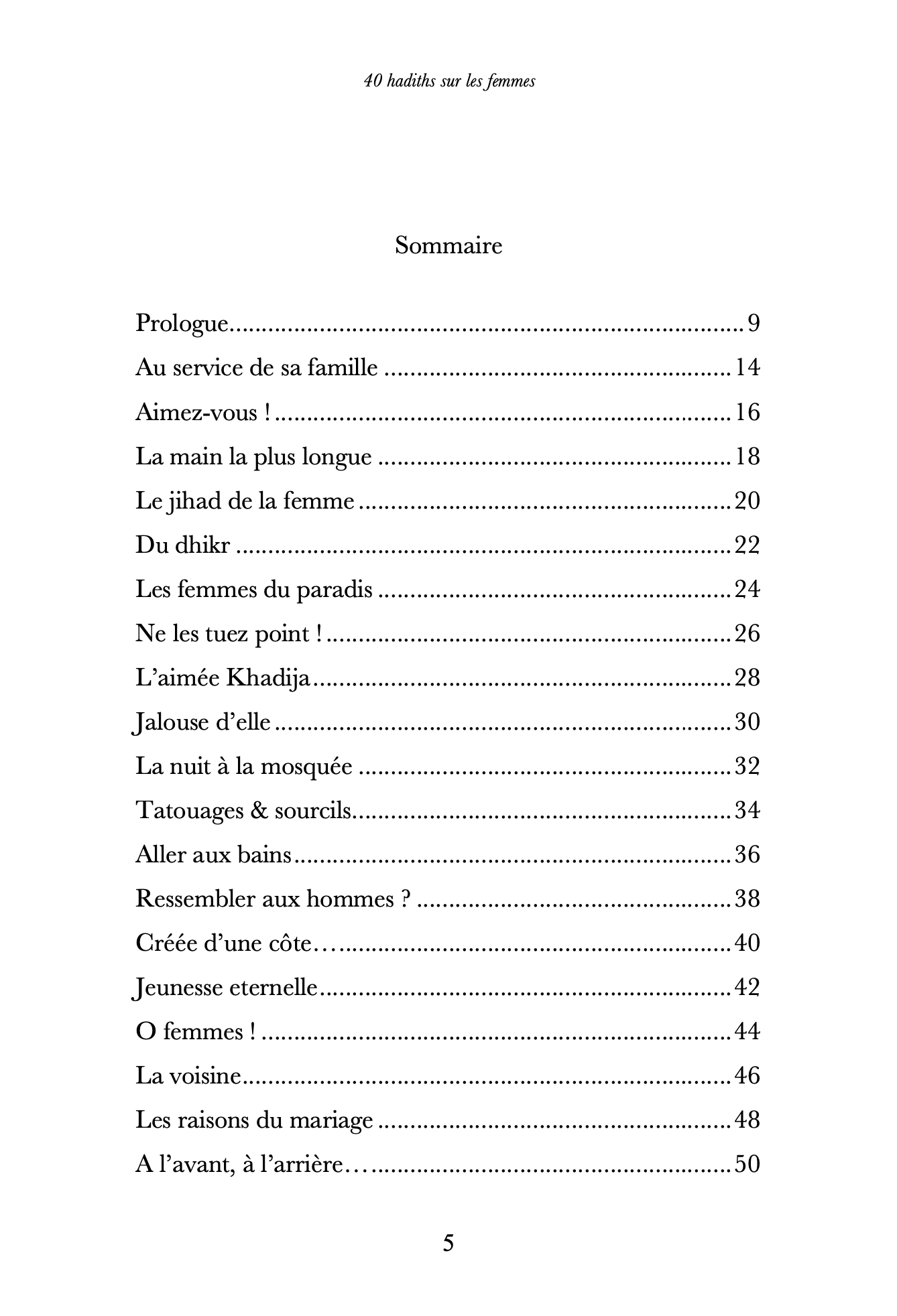 40 hadiths sur les femmes (avec commentaires) - Anissa – Image 3