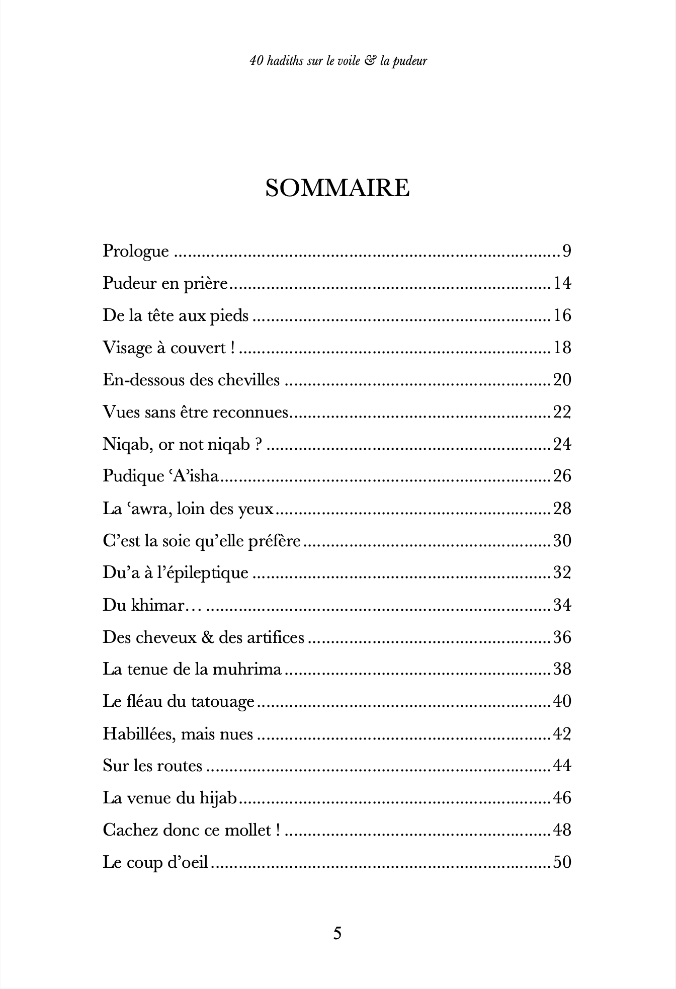 40 hadiths sur le voile & la pudeur (avec commentaires) - Anissa – Image 3